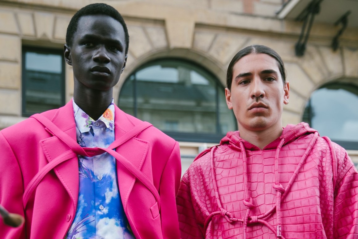 Hector Bellerin Hits the Runway for Virgil Abloh's Louis Vuitton