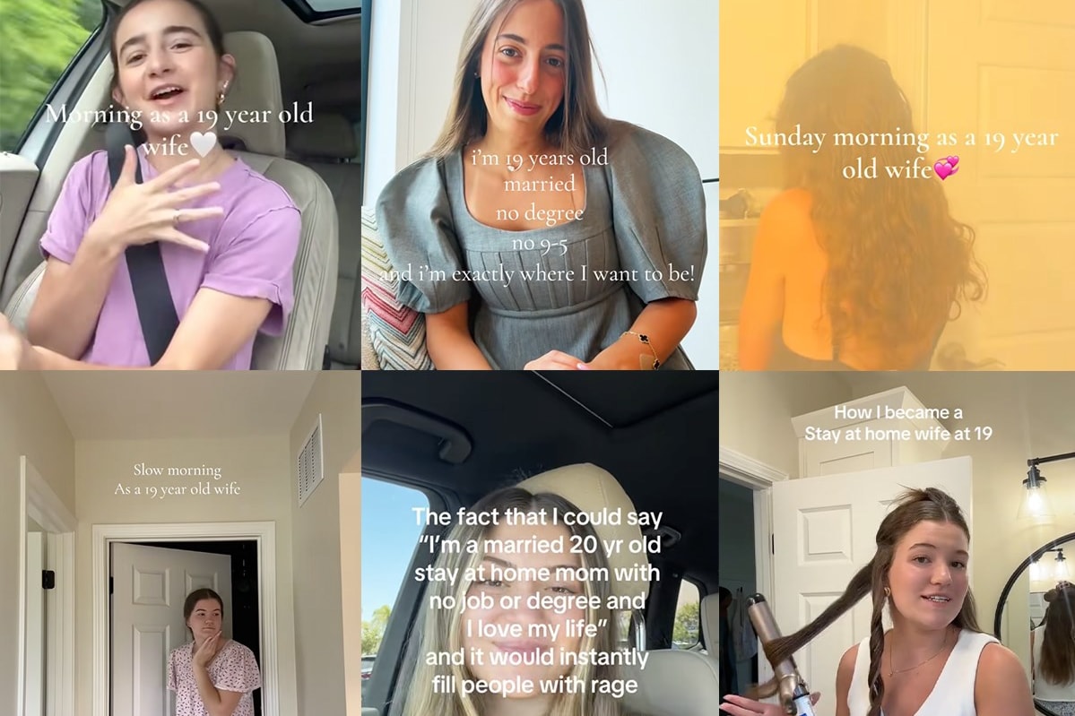 The next generation of tradwives is already spawning