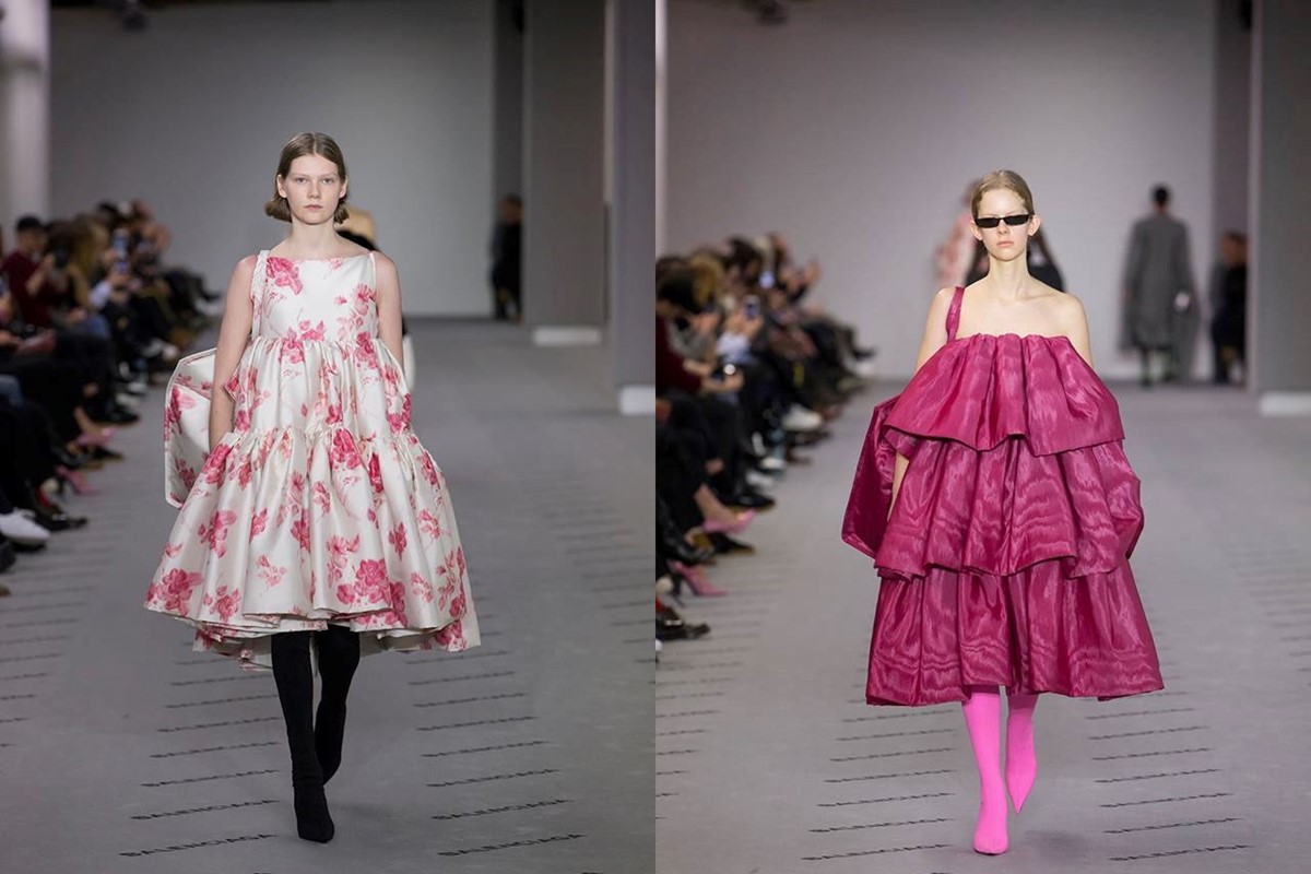 Balenciaga Demna Gvasalia Show Couture Dresses Meaning
