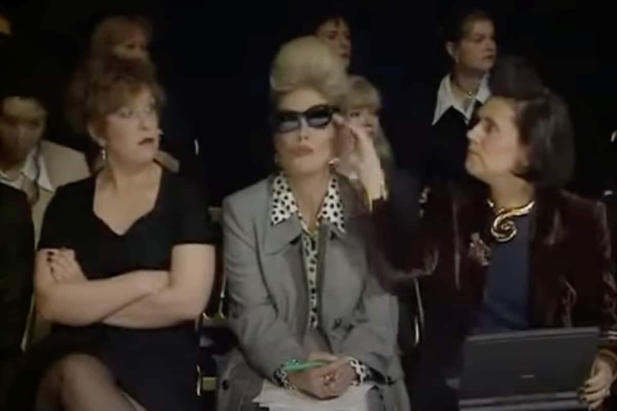 Patsy Losty The long lost Ab Fab episode where Patsy pisses off Suzy Menkes | Dazed