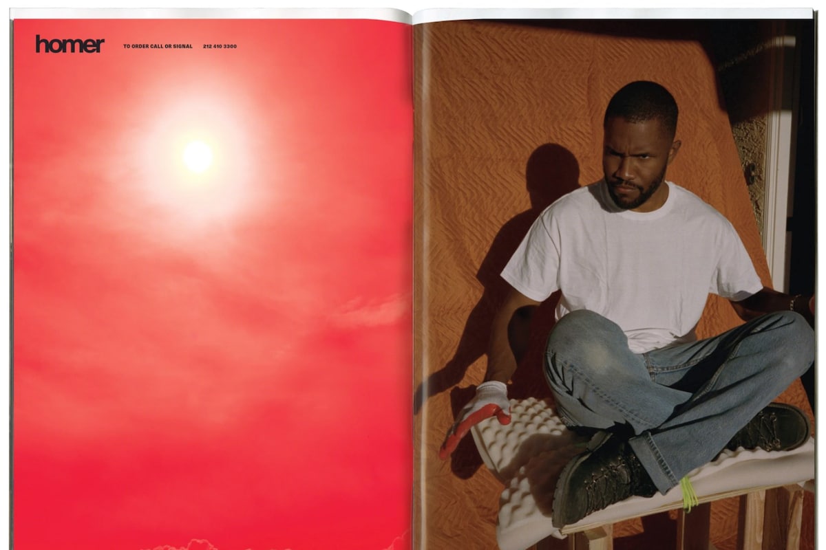 Take a look inside Frank Ocean's Homer catalogue | Dazed