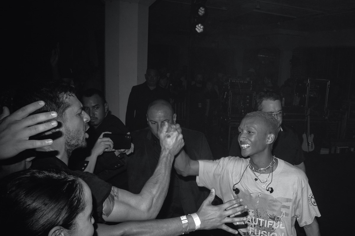 Photos from Shia LaBeouf’s Sacred Spectacle with Jaden Smith and YG | Dazed