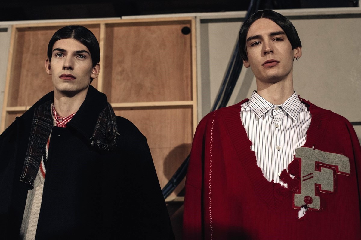 Raf Simons' first post-Dior show pays tribute to Twin Peaks