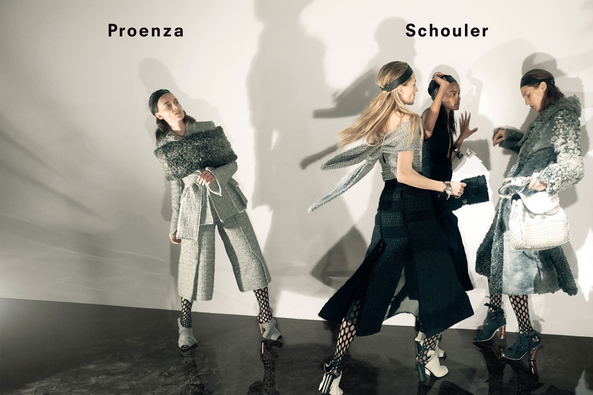 Supermodel catfights Proenza Schouler s new campaign Dazed