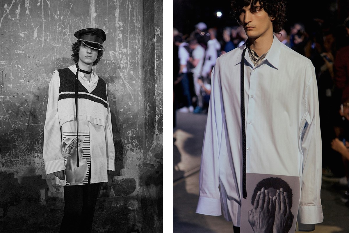 Raf Simons takes on the S&M style of Robert Mapplethorpe Menswear