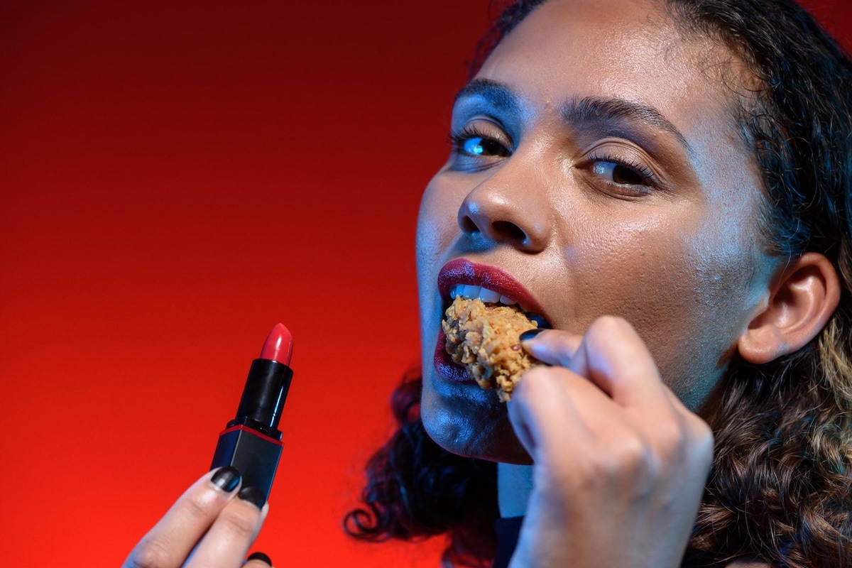 Would you try this hot wing flavoured lipstick? Dazed