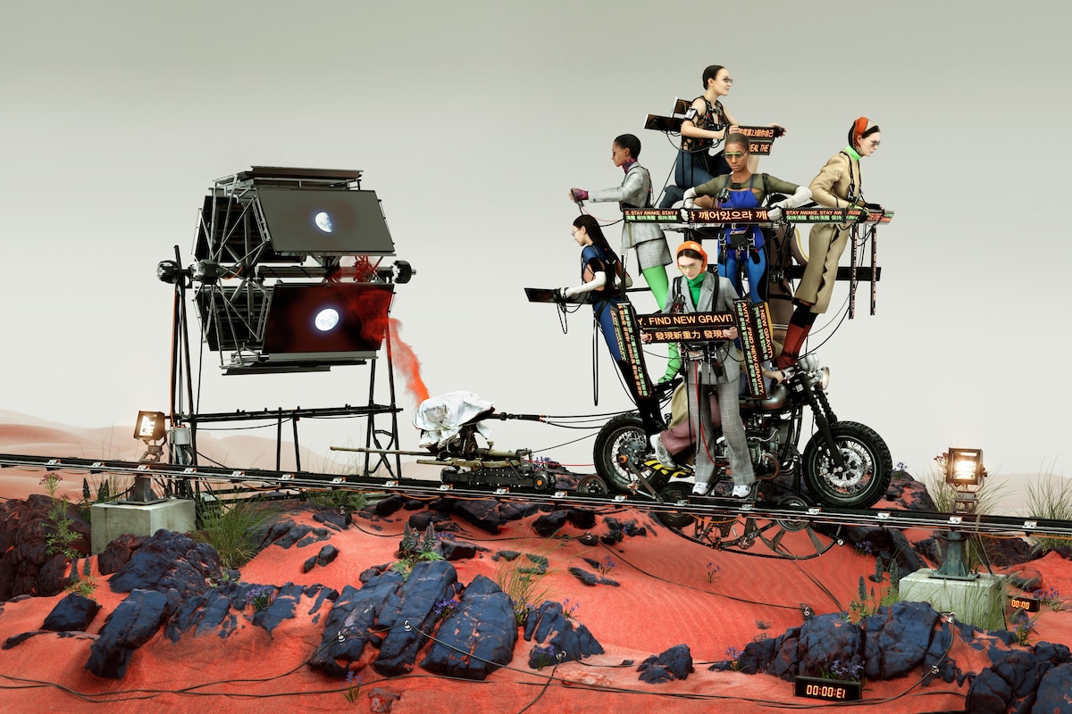 Eyewear label Gentle Monster drops new collection via futuristic