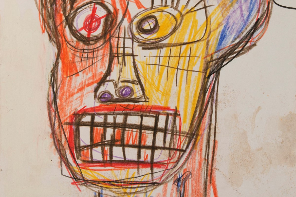 jean michel basquiat first painting