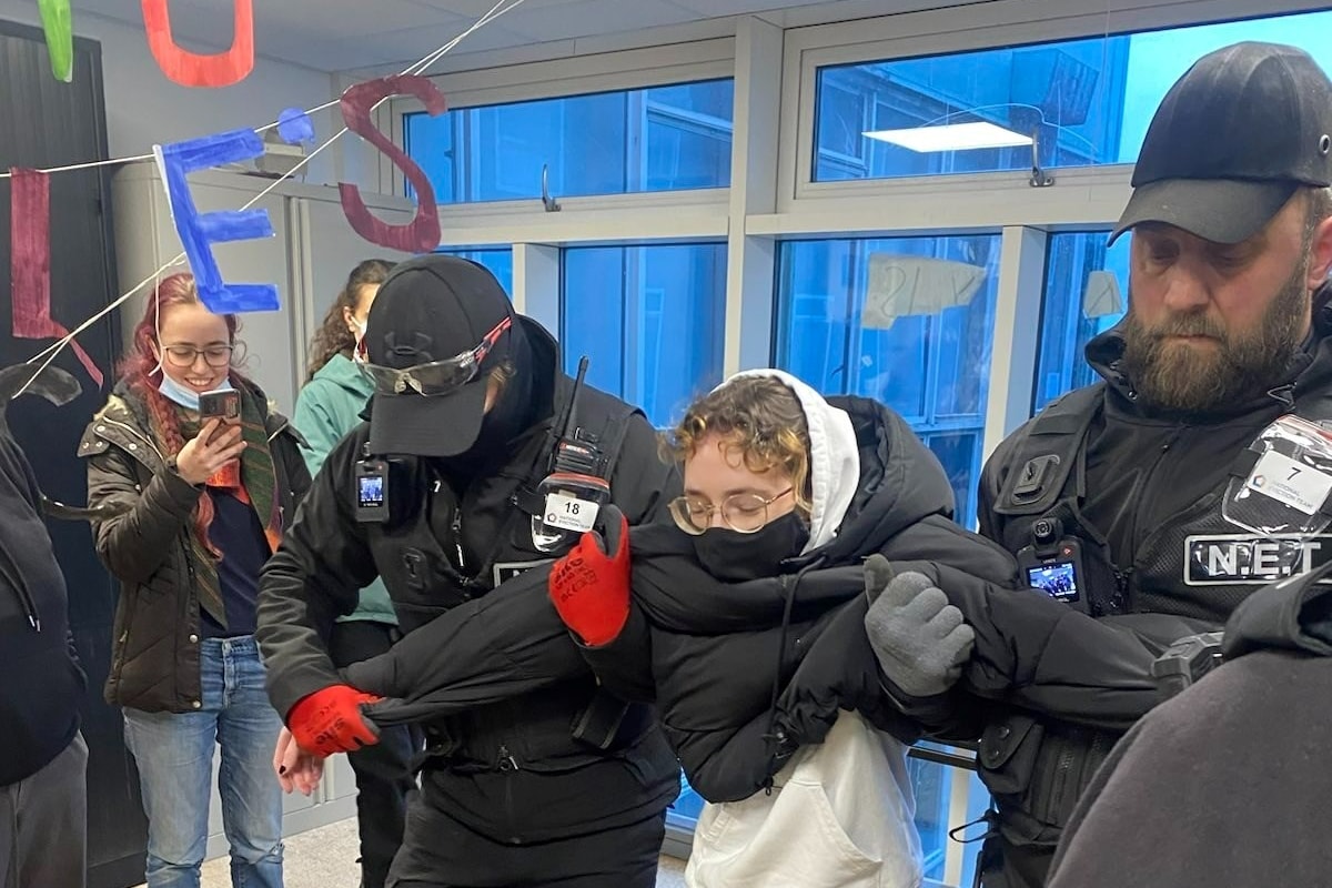 Bailiffs evict Manchester rent strikers occupying university buildings