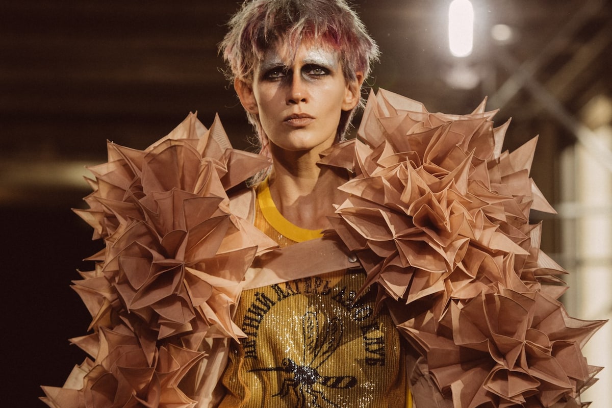 Junya Watanabe cites the style of Berlin's graffiti crews