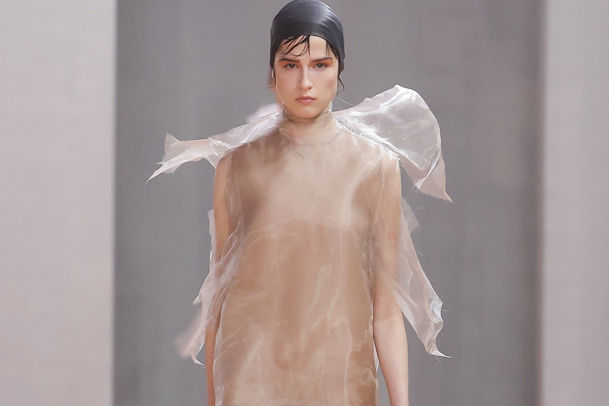 Prada's jellyfish dresses are so hot right now Womenswear