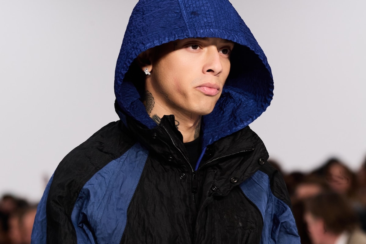 Central Cee made his runway debut at Burberry SS27