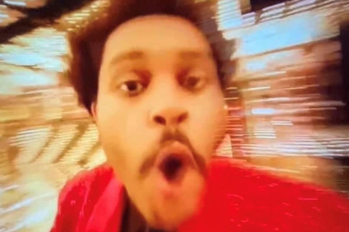 The Weeknd s chaotic Super Bowl close up is now a #relatable meme Dazed