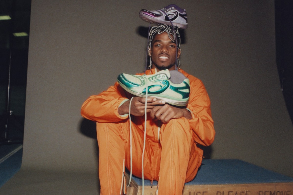 Frank Lebon shoots Kiko Kostadinov's latest Asics collab | Dazed