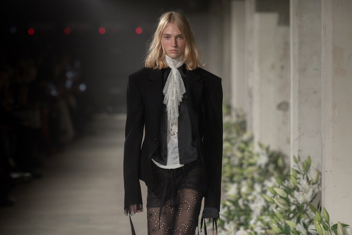 Ann Demeulemeester SS25 | Dazed
