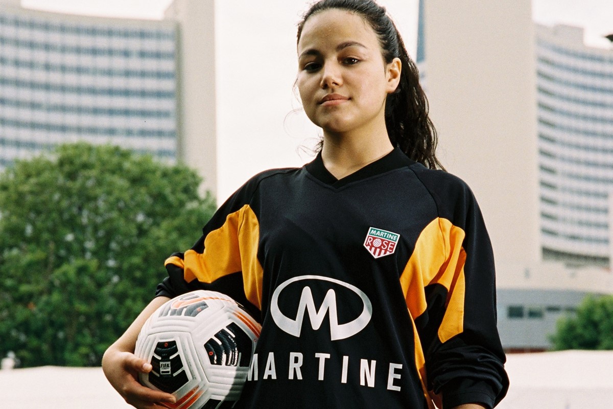 The Nike x Martine Rose Collection Redefines Women's Football Styling