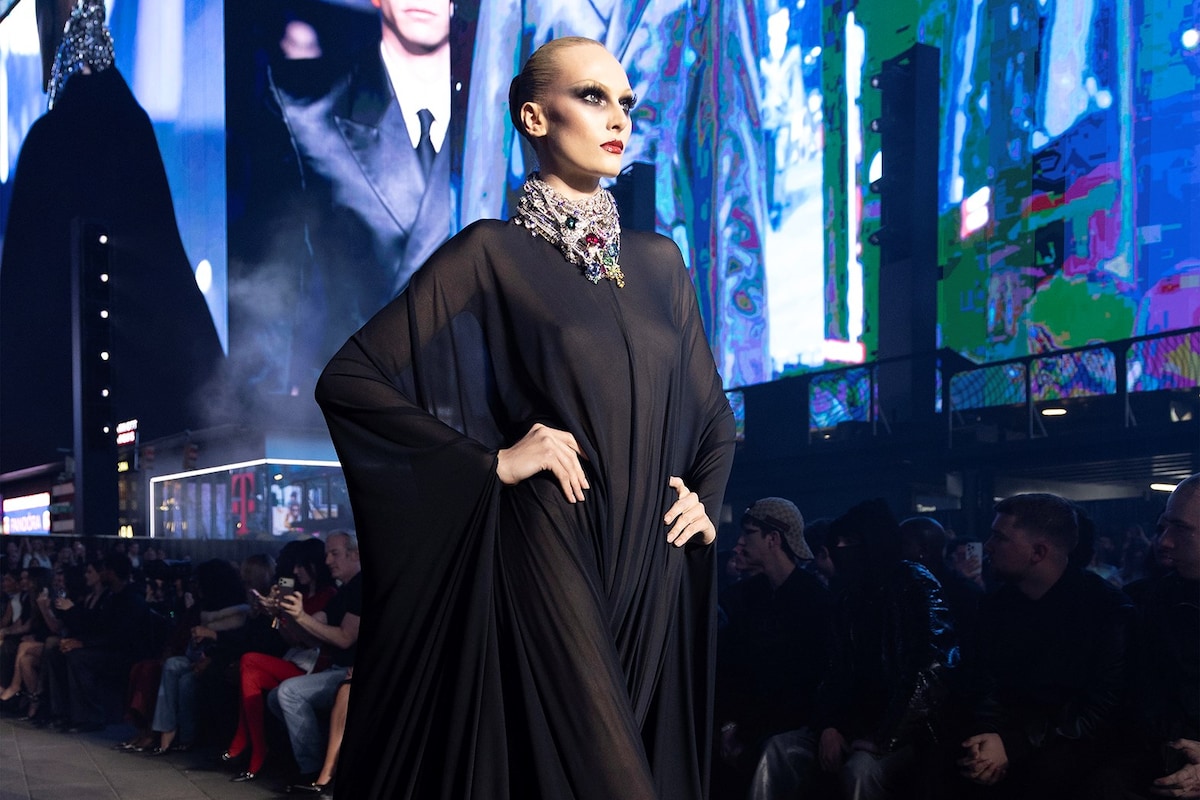 Gucci’s Times Square show pays homage to the people of NYC