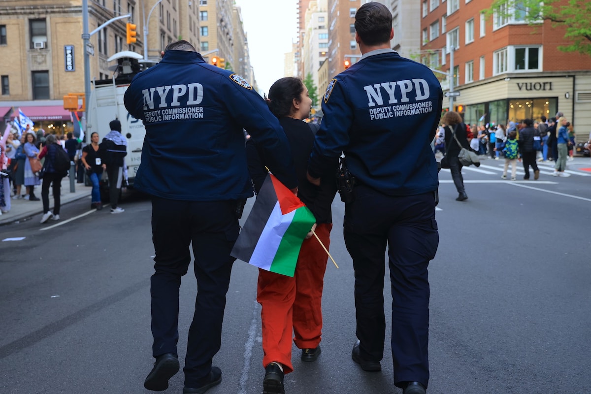 Pro-Palestine protesters arrested outside Met Gala | Dazed