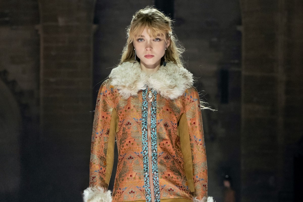Medieval Times meets Janis Joplin at Louis Vuitton Cruise