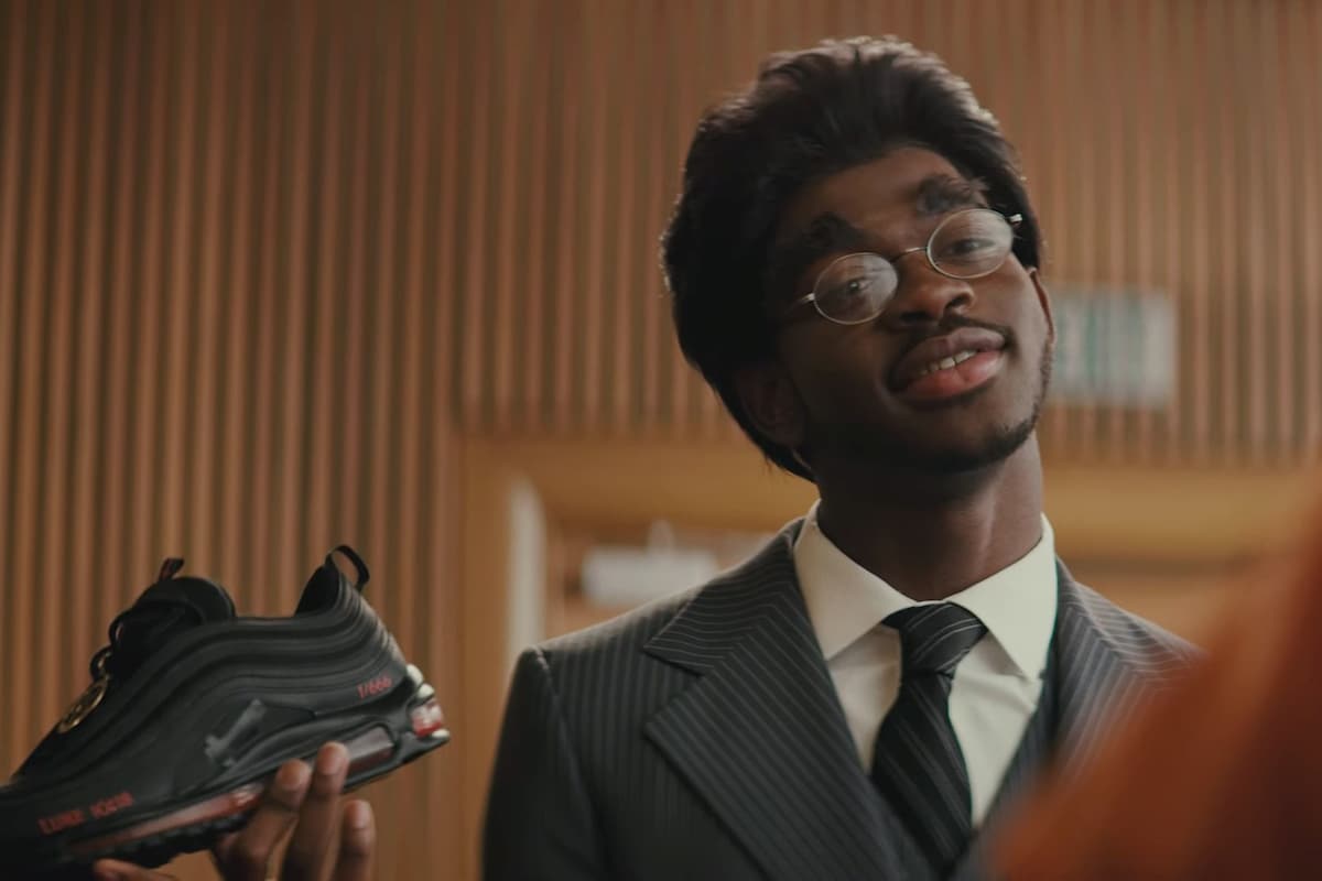 lil nas x nike trainers