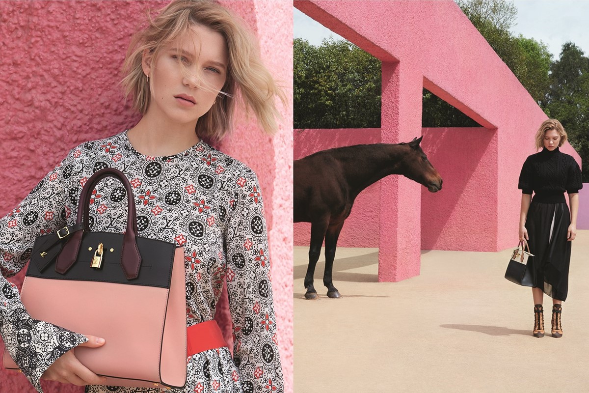 Léa Seydoux, une fashionista au ventre bien arrondi chez Louis Vuitton  (photos) – Closer