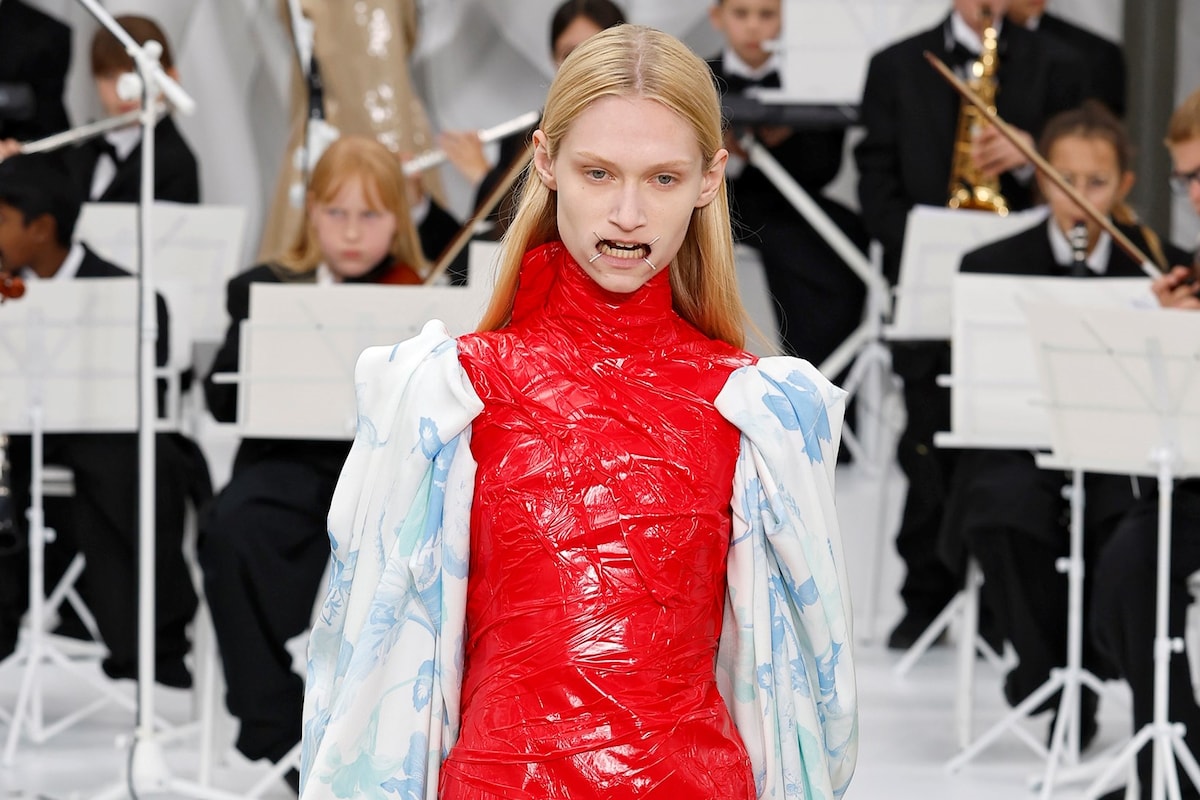 Glenn Martens got a cute kids' orchestra to soundtrack Maison