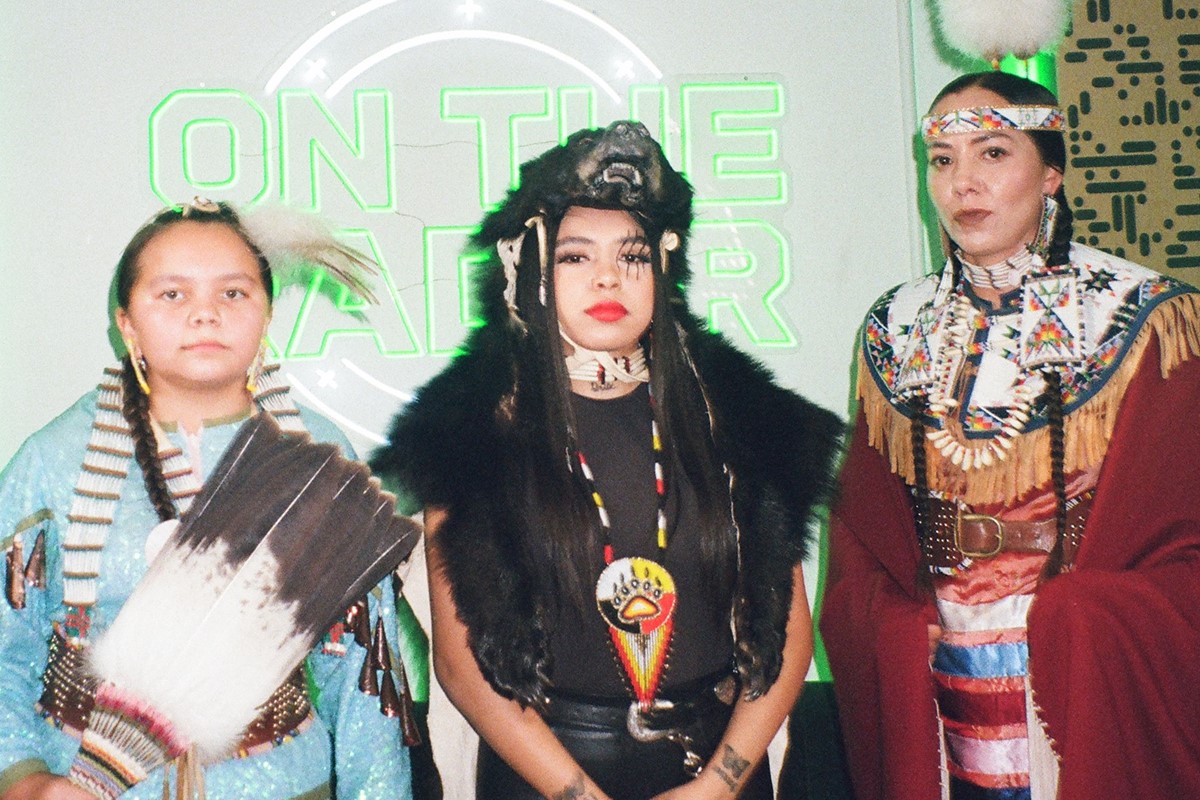 Hip-hop breakout star Stella Standingbear is putting her tribe on the map #hiphop