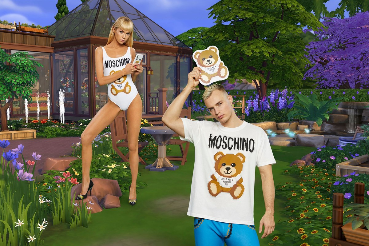 IRL – Moschino + The Sims - THE FALL