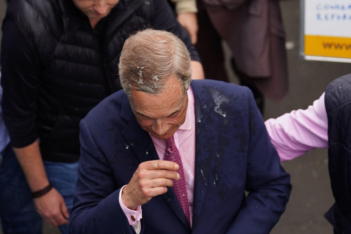 Free The Woman Who Threw A Milkshake At Nigel Farage | Dazed