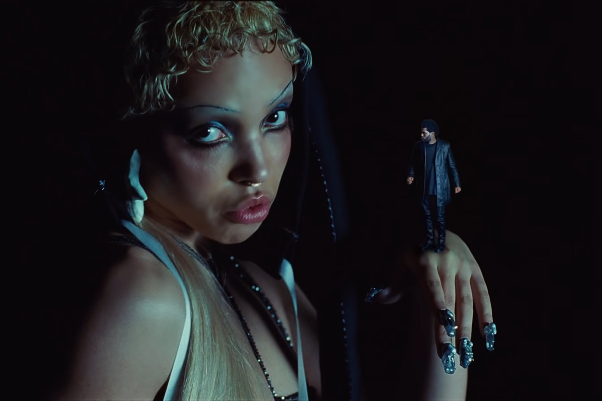 FKA twigs shares visuals for The Weekndfeaturing song ‘Tears in the