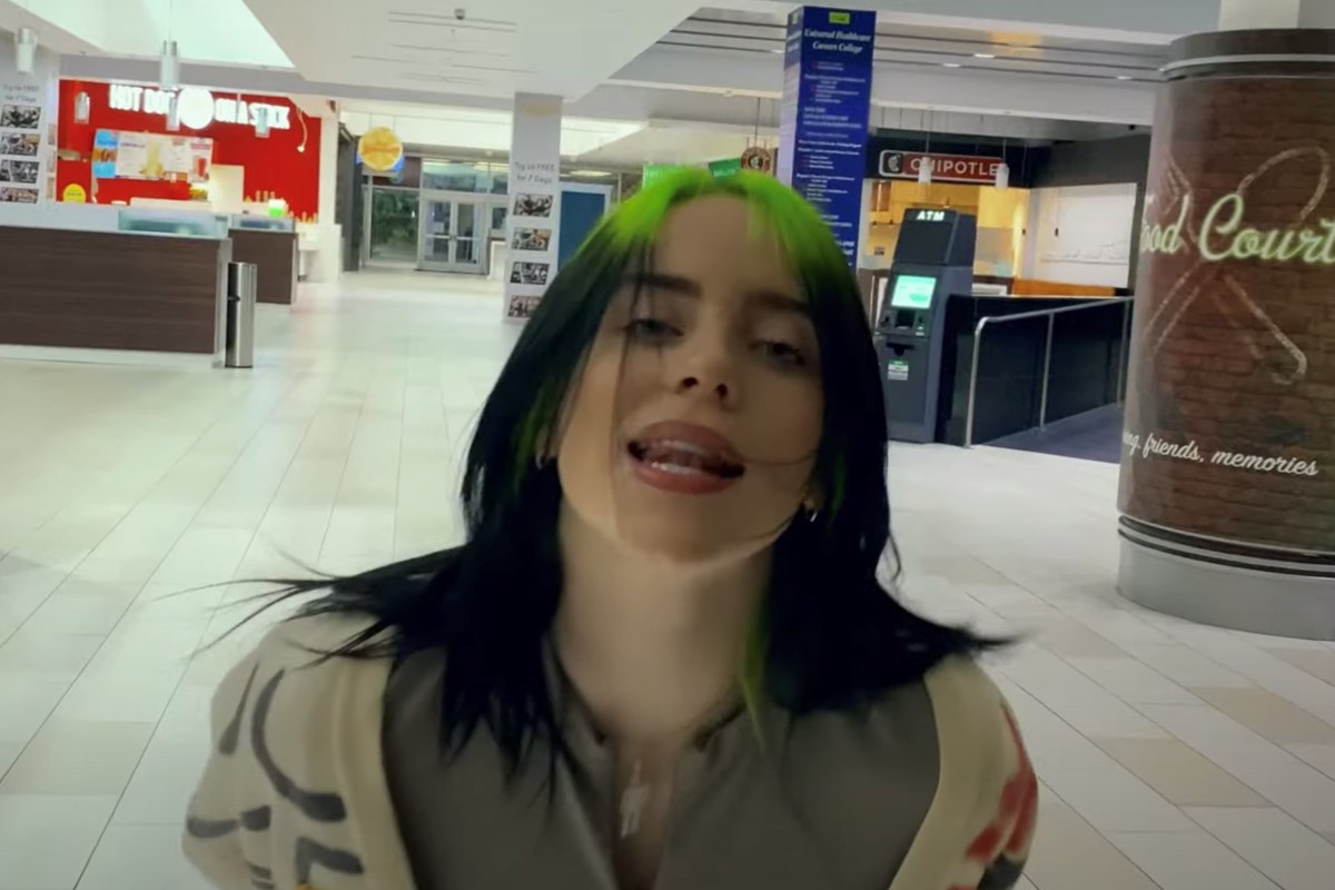 Billie Eilish Explores An Empty Mall In The Video For ‘therefore I Am 