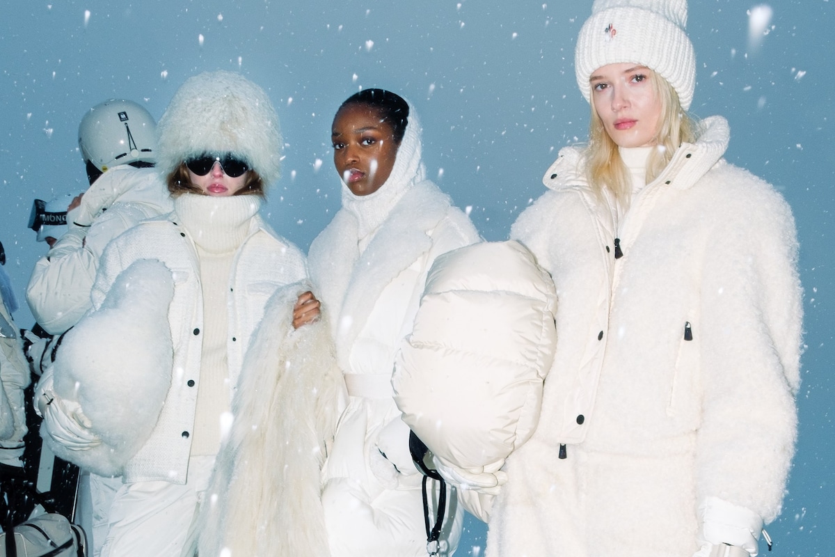 What went down when Moncler staged a runway show in a snowstorm