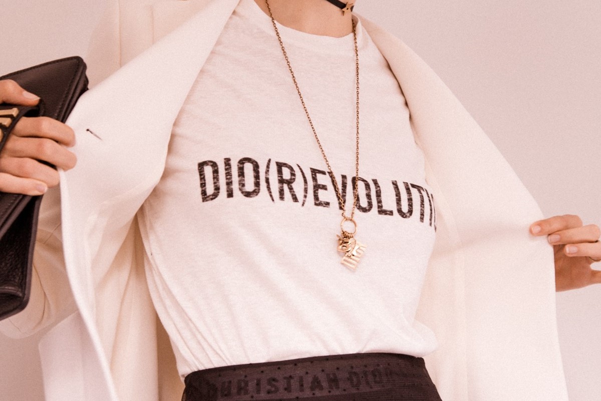 Maria Grazia Chiuri Puts Feminist Agenda Front and Center at Diors Fall  2020 Show