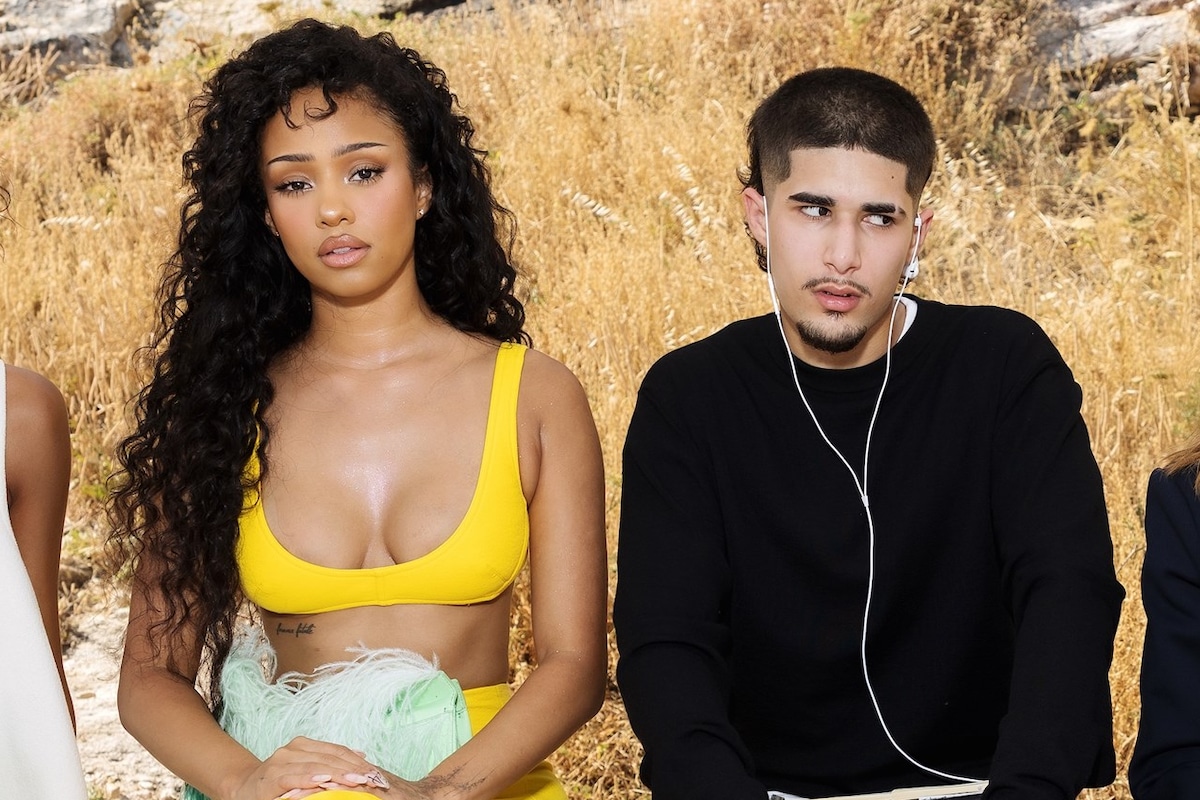 Manon and fakemink make for unlikely frow-mates at Jacquemus