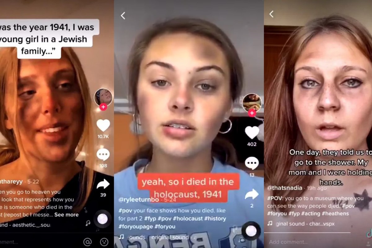 TikTok users condemned for 'cosplaying' as dead Holocaust victims | Dazed