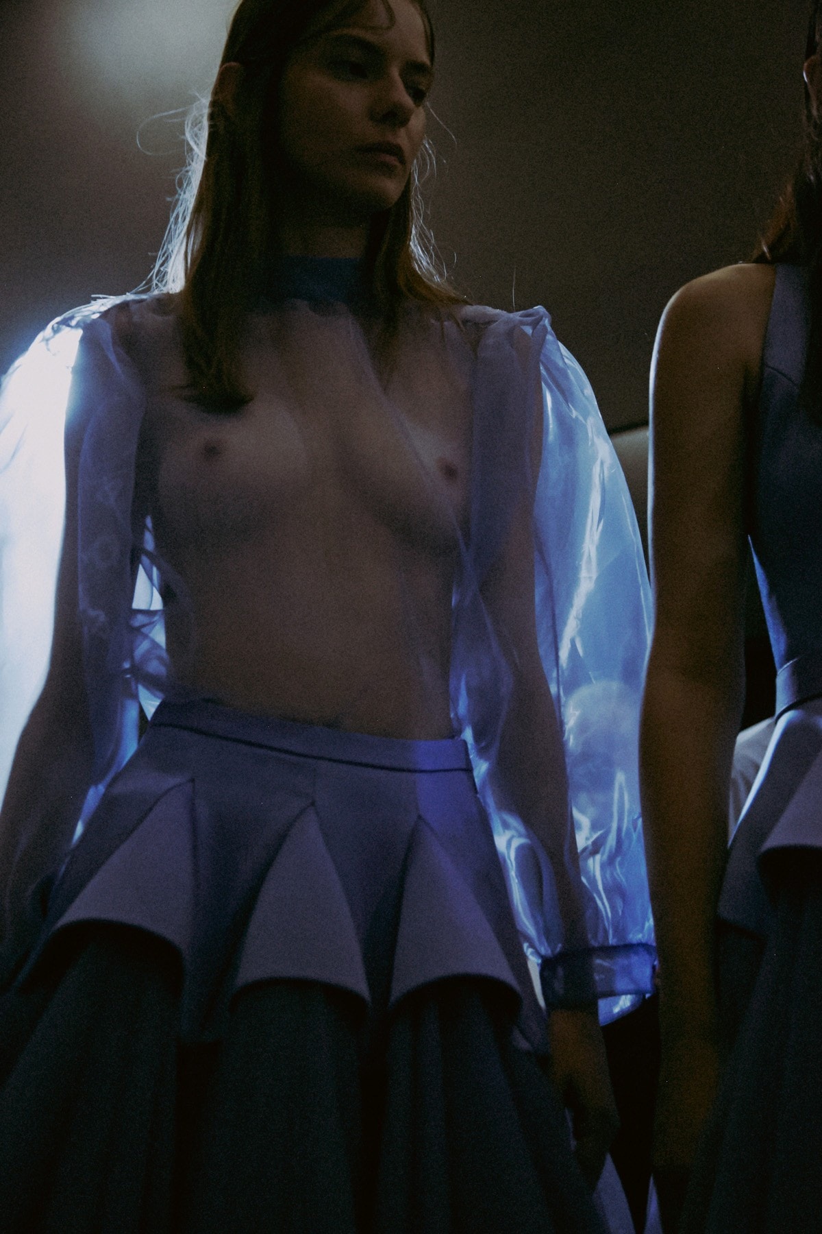 Christopher Kane SS15, womenswear, Dazed backstage