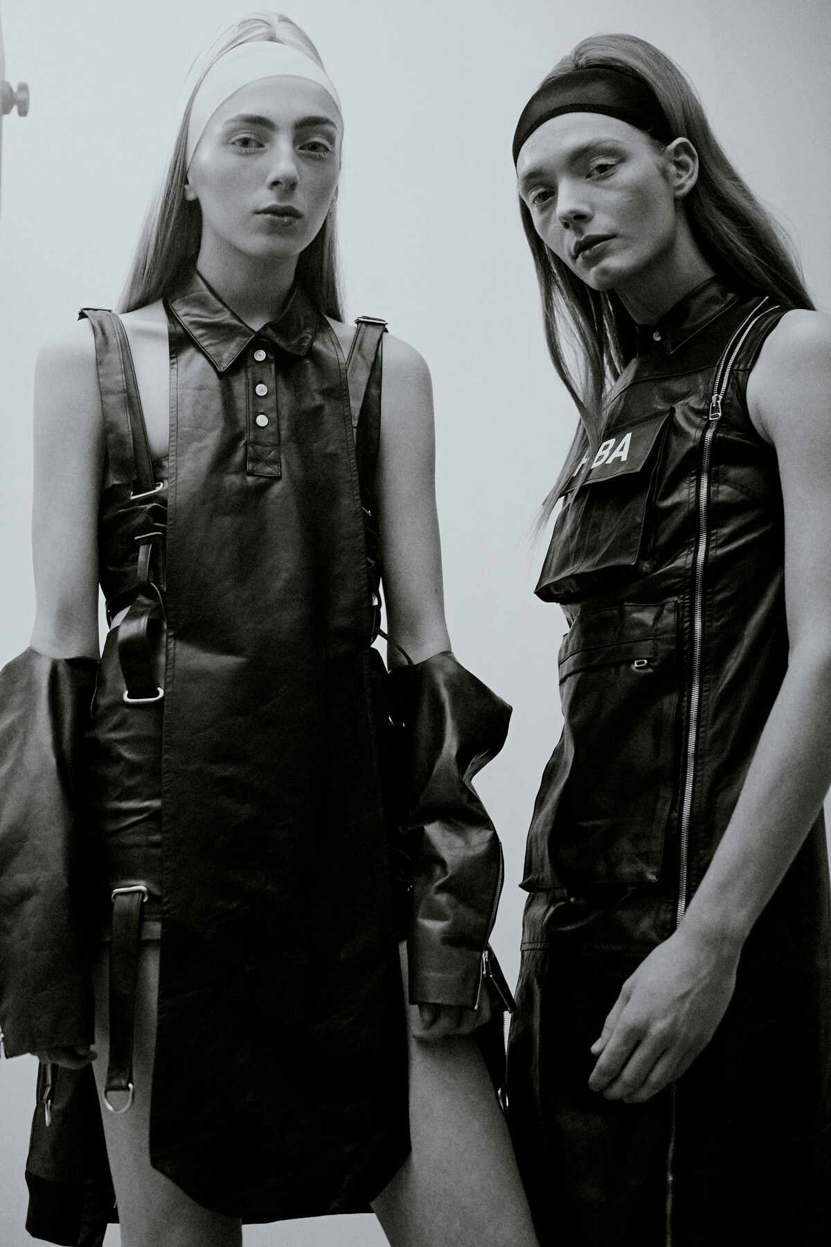 Hood by Air SS15, womenswear, Dazed backstage