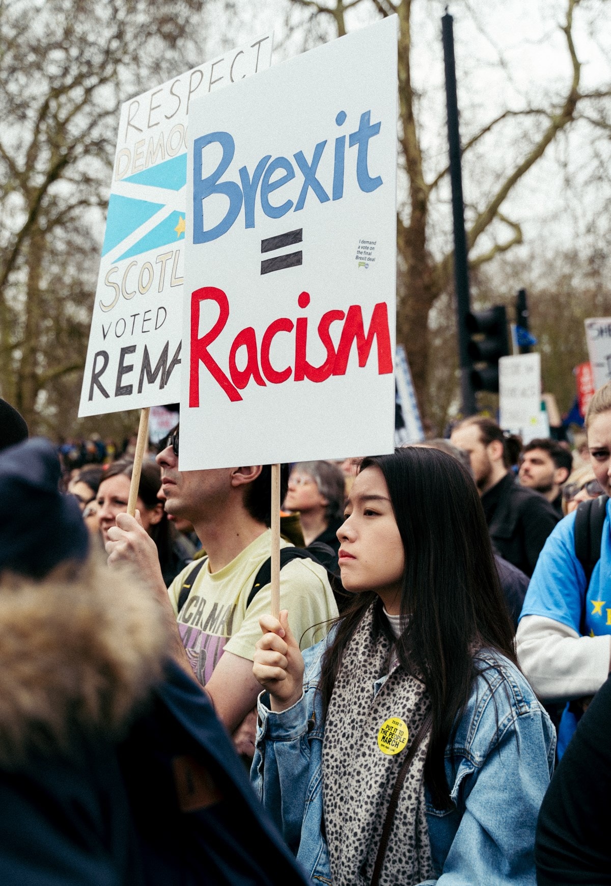 The Put it to the People march, London