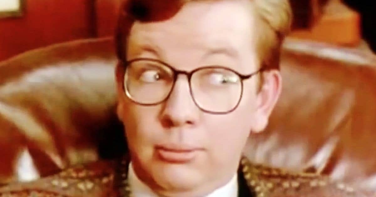 Michael Gove in A Feast At Midnight