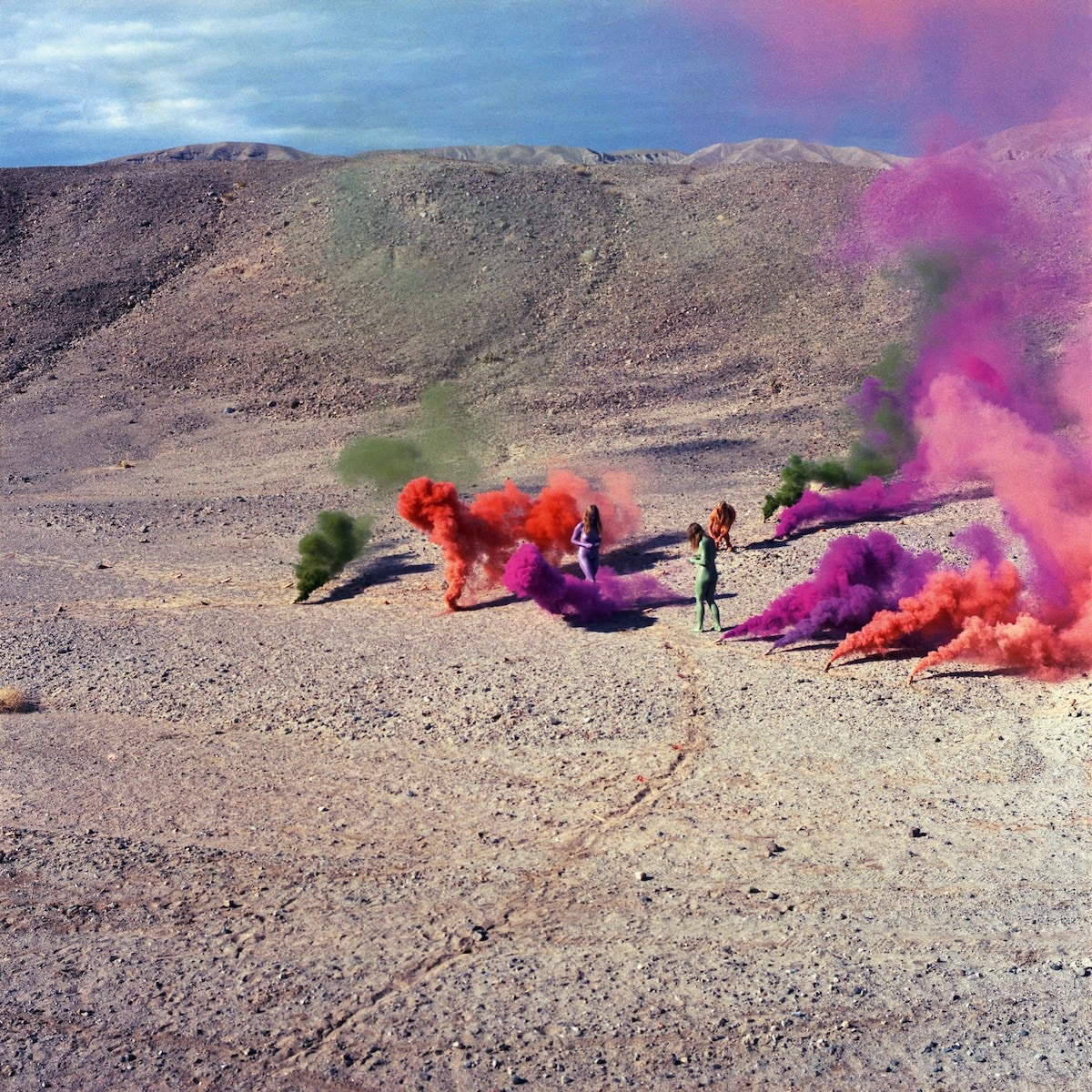 Judy Chicago, “Smoke Bodies” (1971-1972)