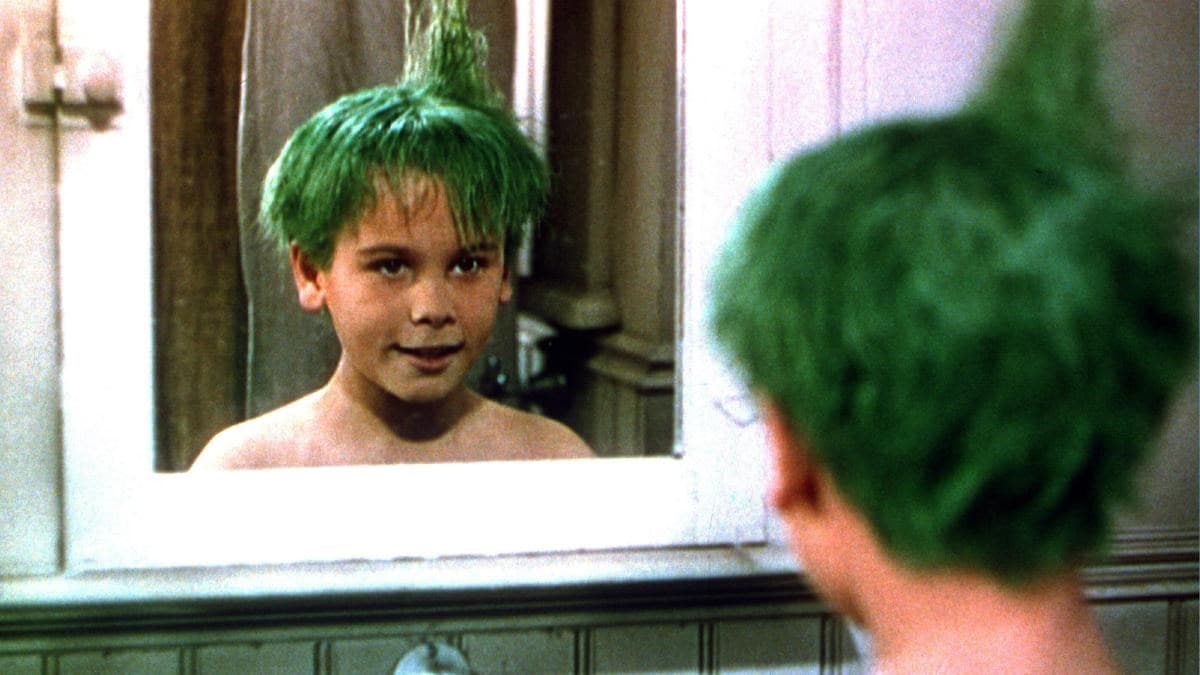 THE BOY WITH THE GREEN HAIR