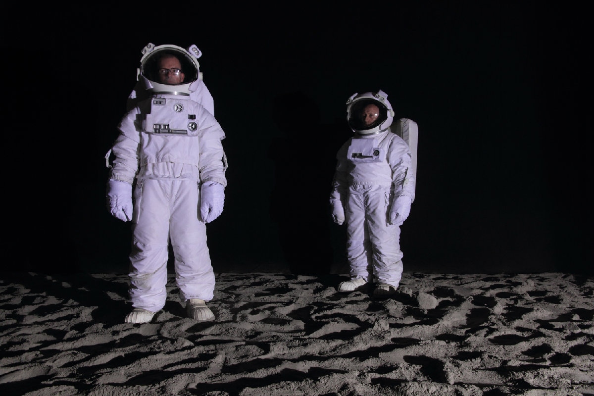 John Wood and Paul Harrison 'Bored Astronauts on t