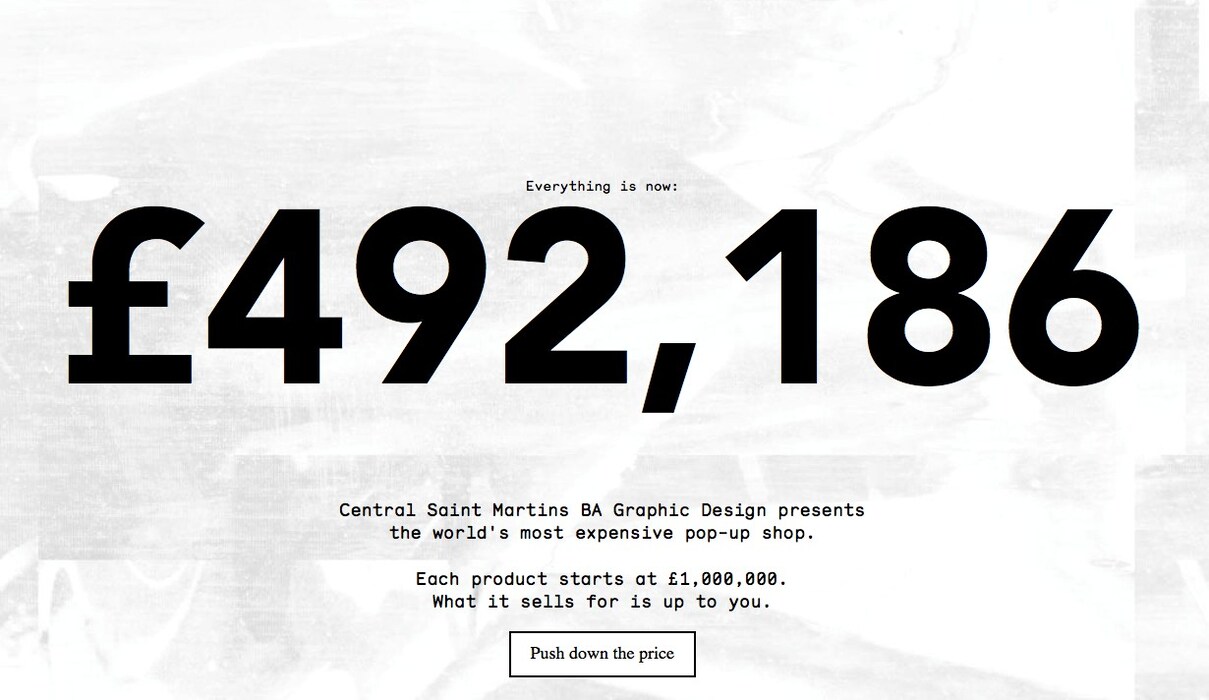 The world's most expensive popup shop but for how long? Dazed