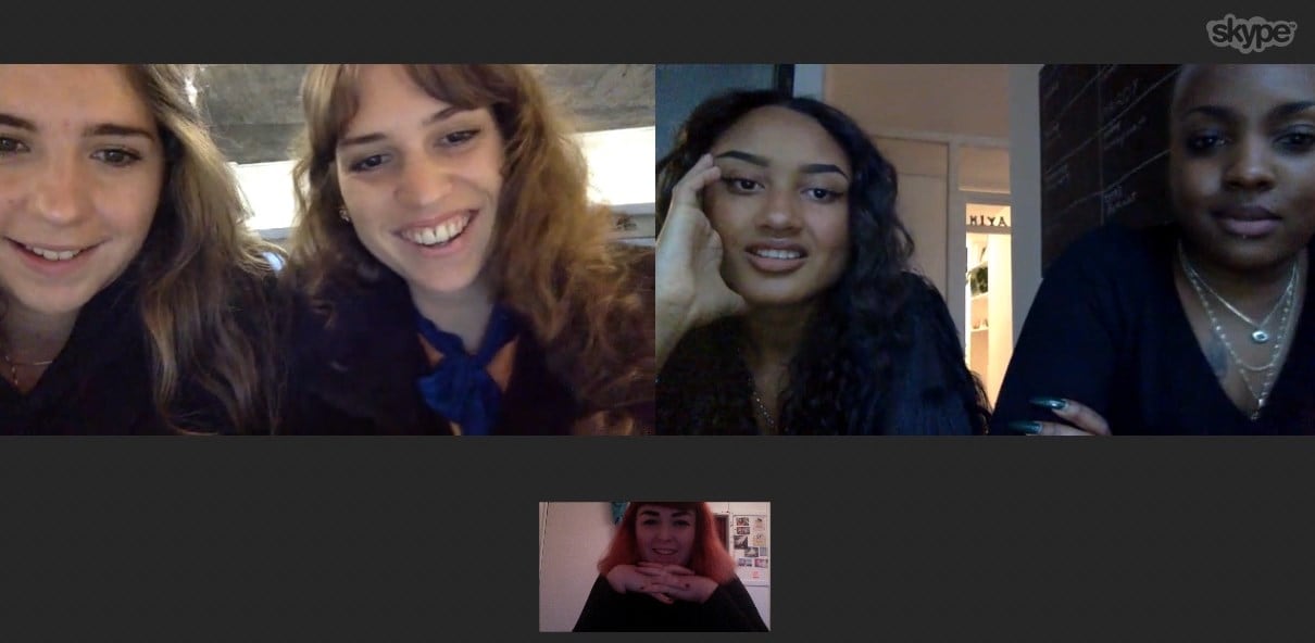 Mushpit, Moon and Ashanti Bedeaux and Ione Gamble