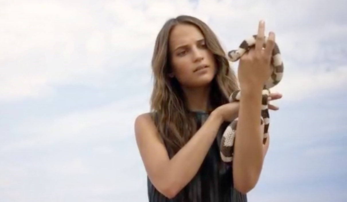 Alicia Vikander Busts A Move For Louis Vuitton