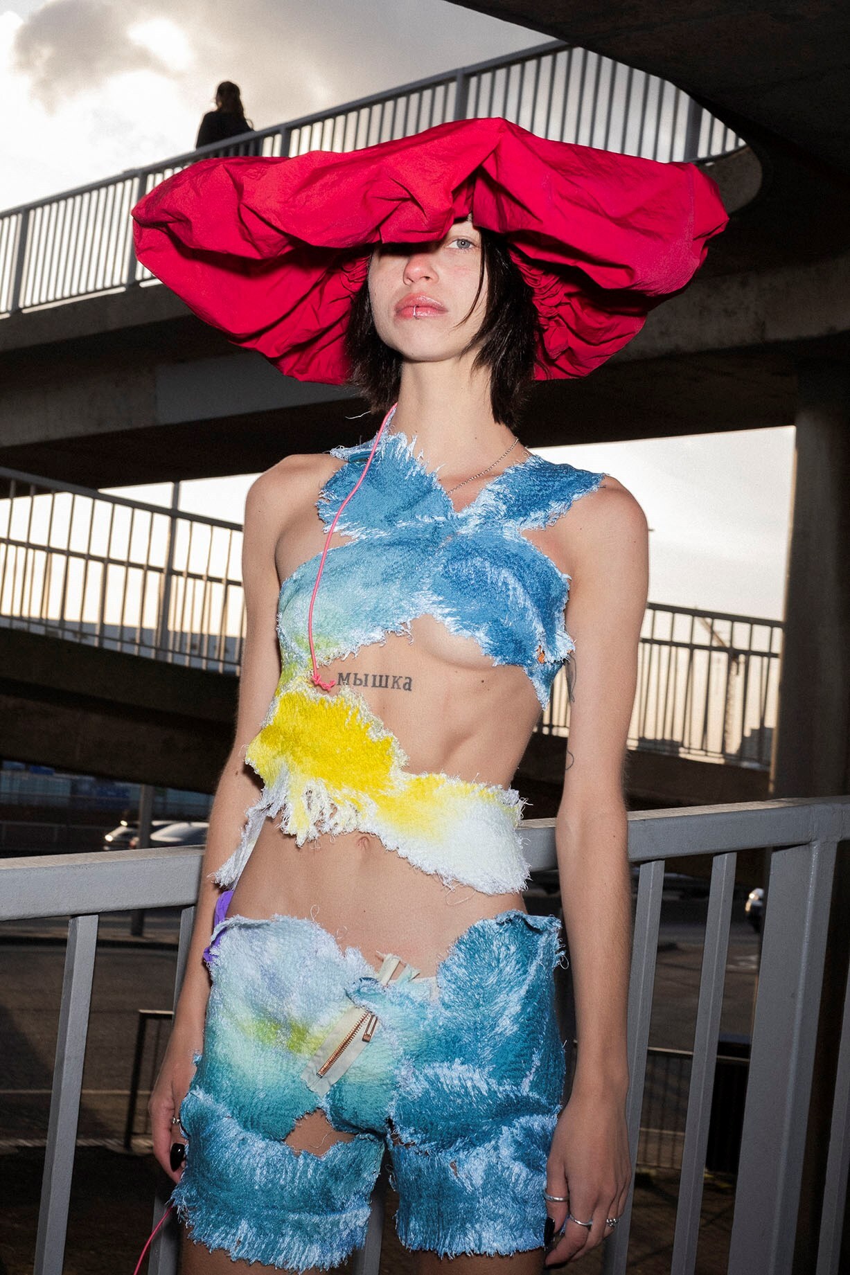 Masha Popova Saint Martins fashion student