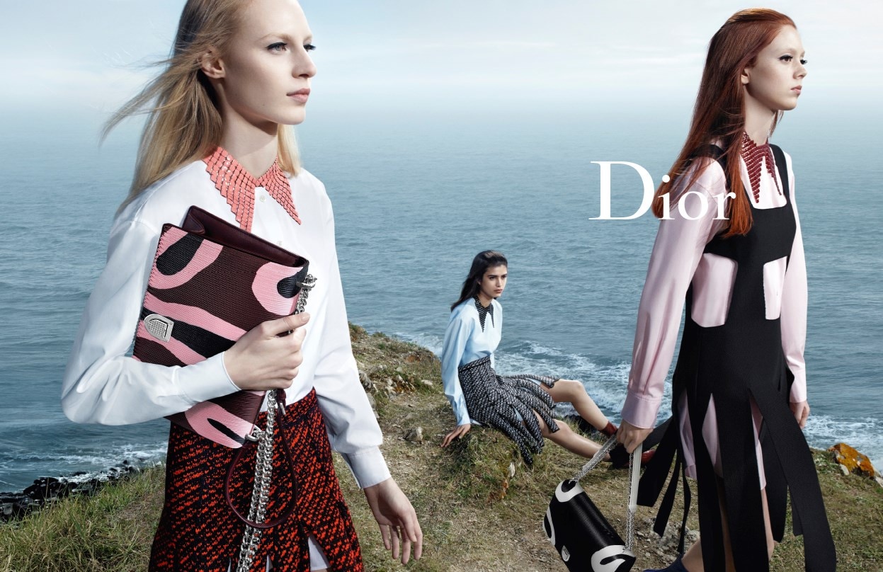 Julia Nobis, Mica Arganaraz Natalie Westling Dior 