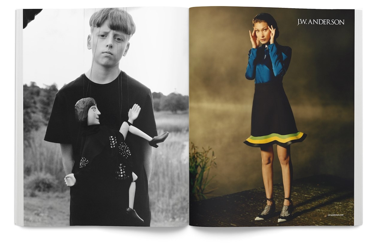 Bella Hadid stars in J.W.Anderson’s new campaign