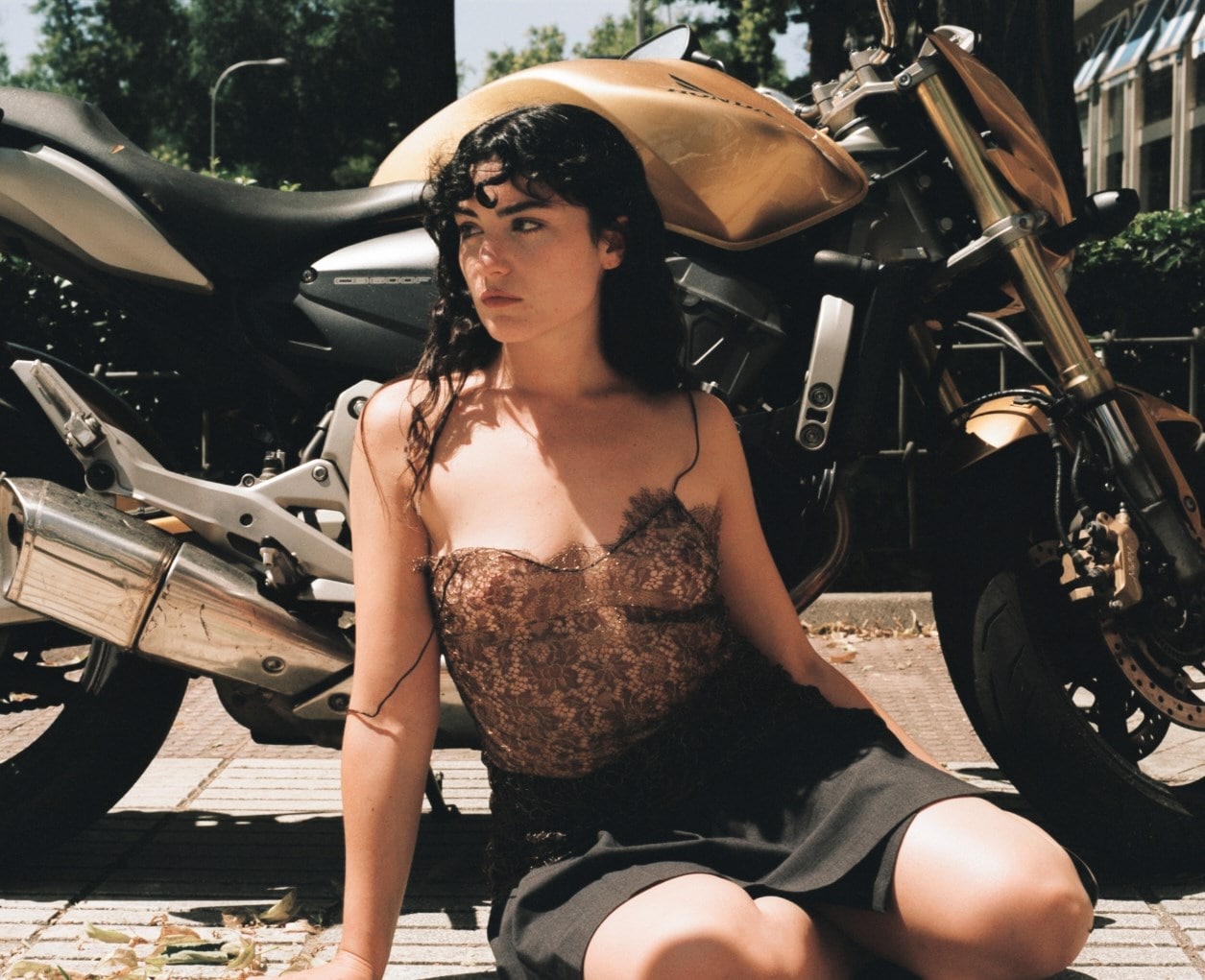 Maite de Orbe, a moment opposite to blindness