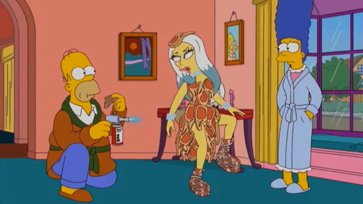 ladygagasimpsons